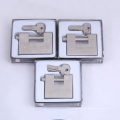 Candado rectangular de acero macizo con 4 teclas de computadora